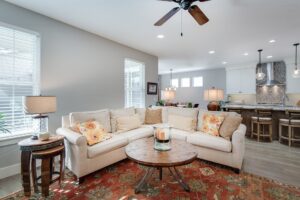 Living Room with Sufficient Lighting