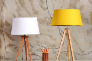 Yellow White Lamps